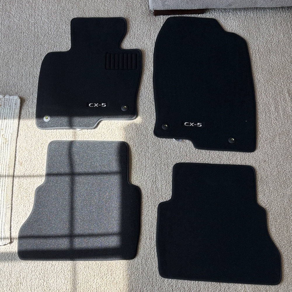 Mazda CX-5 Black Car Floor Mats